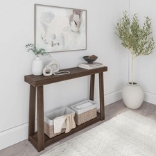 Solid wood console for sale  Sparks