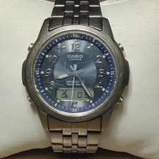 Usado, Relógio de pulso CASIO Casio titânio onda linear ceptor resistente rádio solar LCW 100TDJ comprar usado Usado, Relógio de pulso CASIO Casio titânio onda linear ceptor resistente rádio solar LCW 100TDJ comprar usado  Enviando para Brazil
