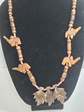 Wooden elephant necklace for sale  Boise