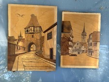 Tableau marqueterie .aufderbru d'occasion  Gaillard