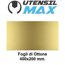 Fogli lamiere ottone usato Fogli lamiere ottone usato  Milano