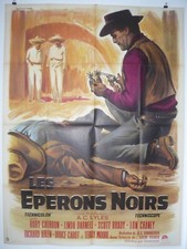 Eperons noirs affiche d'occasion  Croix
