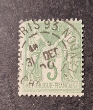 Sage obliteration paris d'occasion  Fenouillet