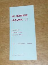 Humber hawk price for sale  FAREHAM