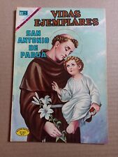 1969 VIDAS EJEMPLARES quadrinhos SAN ANTONIO DE PADUA Santo Antônio BABY JESUS ícone comprar usado  Enviando para Brazil