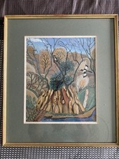 Tableau gouache michel d'occasion  Elven