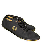 SAPATO FASHION CASUAL Fred Perry Kingston (tamanho eua 8) - preto comprar usado  Enviando para Brazil