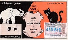 Billet loterie odel d'occasion  Dunkerque-