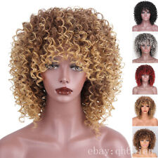 Perucas femininas de cabelo curto natureza cabelo preto feminino cabelo encaracolado peruca cosplay cabelo afro comprar usado  Enviando para Brazil
