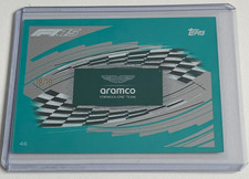 Topps 🇮🇳 Turbo Attax F1 2025 #46 Logotipo Aston Martin água-marinha numerado 28/79, usado comprar usado  Enviando para Brazil