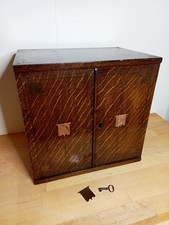 Antique smokers cabinet for sale  MINEHEAD