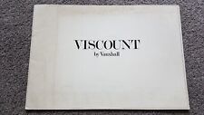Vauxhall viscount sales for sale  NUNEATON