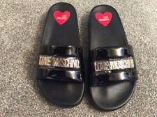 Womens moschino sliders for sale  MANCHESTER