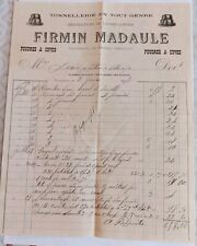 1914 facture firmin d'occasion  Béziers