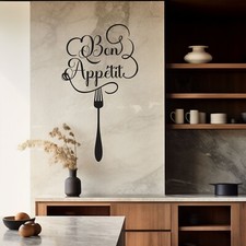 Kitchen wall stickers d'occasion  Expédié en Belgium