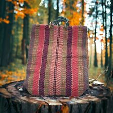 Usado, Bolsa tote de férias grande boho corda de sisal 23" de altura x 19" de largura (alças usadas) comprar usado  Enviando para Brazil
