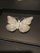 Butterfly silver trinket for sale  MARGATE