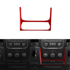 Guarnição de quadro de assento de banco de fibra de carbono vermelha abaixo do clima para Dodge Ram 1500 2013-15 comprar usado  Enviando para Brazil