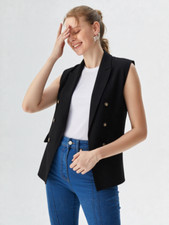 Sleeveless waistcoat size for sale  LONDON