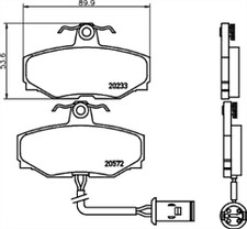 Mintex brake pad for sale  HAYWARDS HEATH