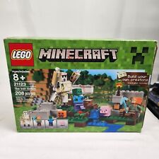 LEGO Minecraft 21123 El Golem de Hierro 100% Completo con Caja e Instrucciones segunda mano  Embacar hacia Argentina