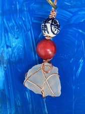 Pendant beach glass for sale  Jackson
