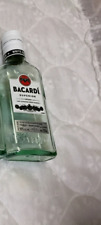 Botellas de vidrio verde vacías de 200 ml ron blanco Bacardi Superior segunda mano  Embacar hacia Argentina