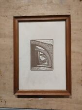 Giuseppe mainini xilografia usato  Civitanova Marche