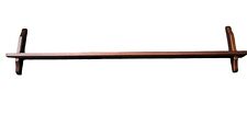 Mahogany wall shelf for sale  HALSTEAD