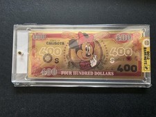 Disney banknotes gold usato Disney banknotes gold usato  Roma