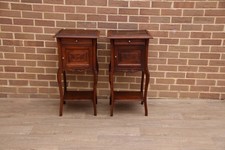 Pair antique bedside for sale  LONDON