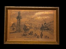 Vintage copper etching for sale  WHITEHAVEN