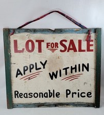 Trade sign wood for sale  Middletown