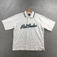 Usado, Camisa polo masculina tamanho grande H&M Rad Grades G branca manga curta colarinho casual comprar usado  Enviando para Brazil