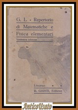 Repertorio matematiche fisica usato  Bari