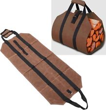 Waxed firewood carrier for sale  Fullerton