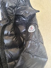 Moncler black puffer for sale  TADWORTH