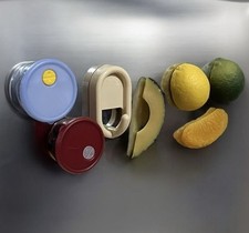 Ímã de geladeira retrô pacote com 7 peças frutas Tupperware Kitsch decoração de cozinha comprar usado  Enviando para Brazil