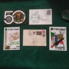 Alpini cartoline tematica usato  Borgaro Torinese