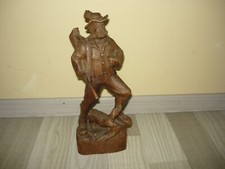 Holzfigur jäger hund gebraucht kaufen  Geretsried