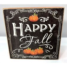 Happy fall wooden for sale  Deerfield