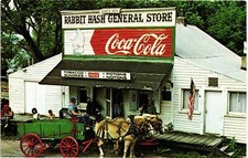 Usado, Cartão postal Dr Jim selos coelho hash loja geral varanda cavalo carrinho Kentucky comprar usado  Enviando para Brazil