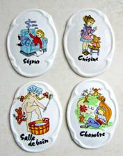 Ensemble plaques portes d'occasion  Argenton-sur-Creuse