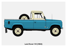 Poster land rover for sale  SWINDON