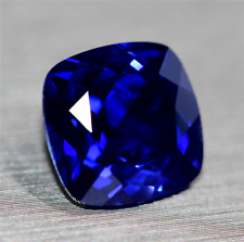 Zafiro azul real de alta calidad con corte de cojín creado en laboratorio AAAA + PIEDRAS PRECIOSAS SUELTAS segunda mano  Embacar hacia Mexico