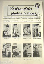 Vecchia brochure erotiche usato  Roma
