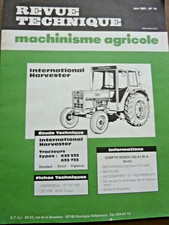 Revue technique tracteur d'occasion  Arnage