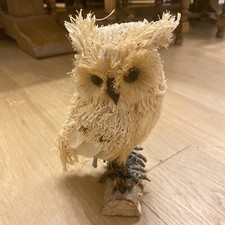 Figure figurines ❤️ Décoration jardin Noël - Hibou décoratif 20cm d'occasion  Villers-lès-Nancy