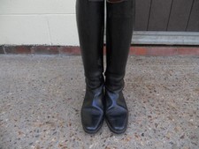 Black leather petrie for sale  DORCHESTER