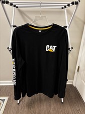 Camisa preta manga longa Anti Social Club X CATERPILLAR NOVA SEM ETIQUETAS - Tamanho 2XL comprar usado  Enviando para Brazil